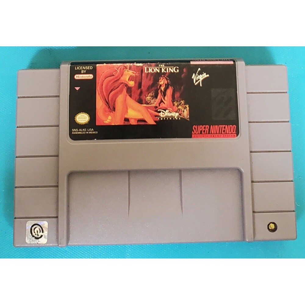 Super Nintendo * Lion King Cartridge * TESTED * WORKS